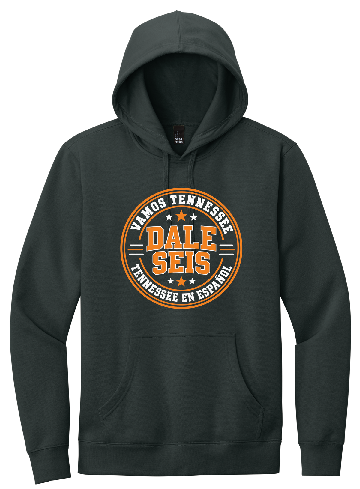 Dale Seis Circle hoodie Charcoal