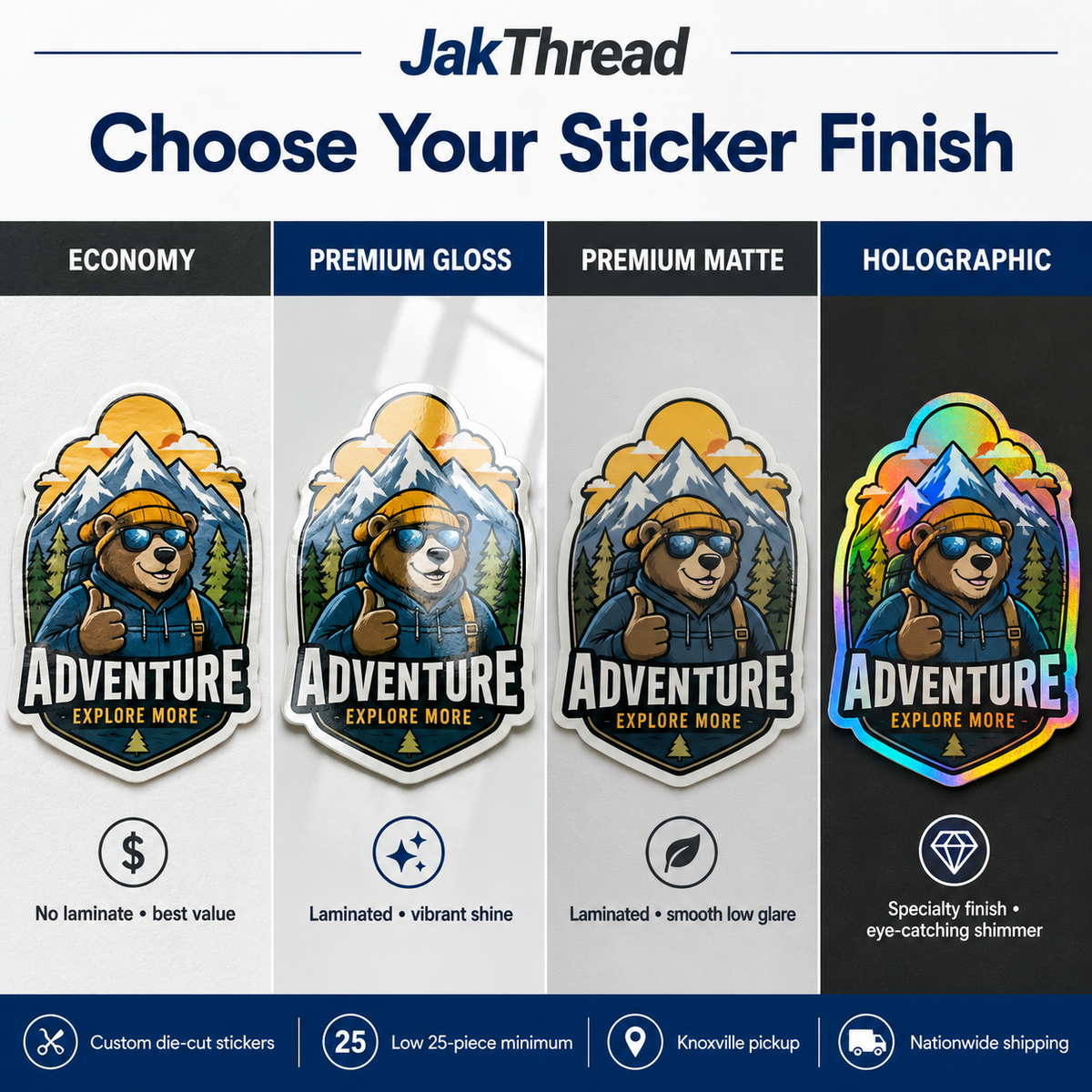 Custom Die-Cut Stickers