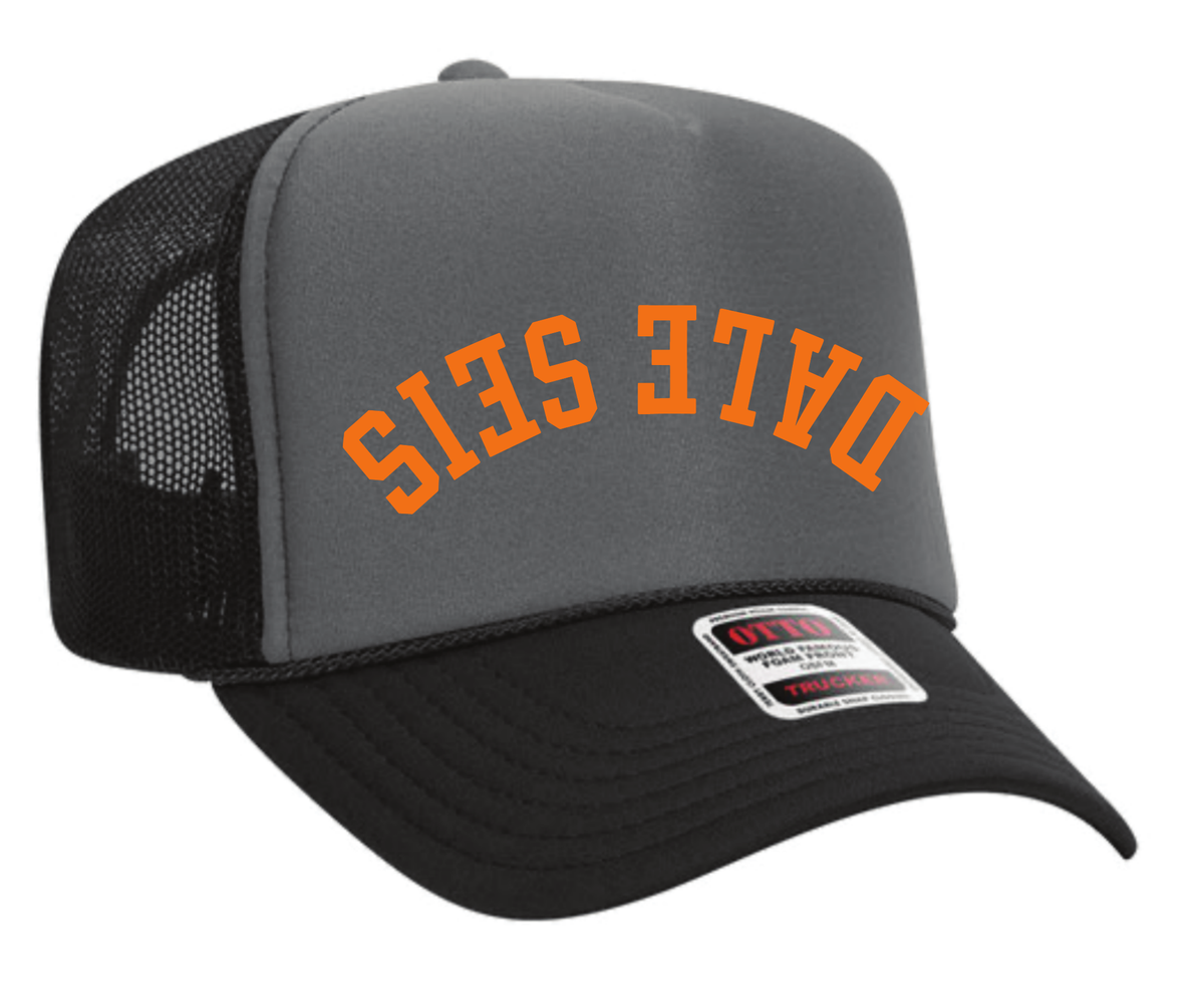Dale Seis Charcoal / Black trucker hat