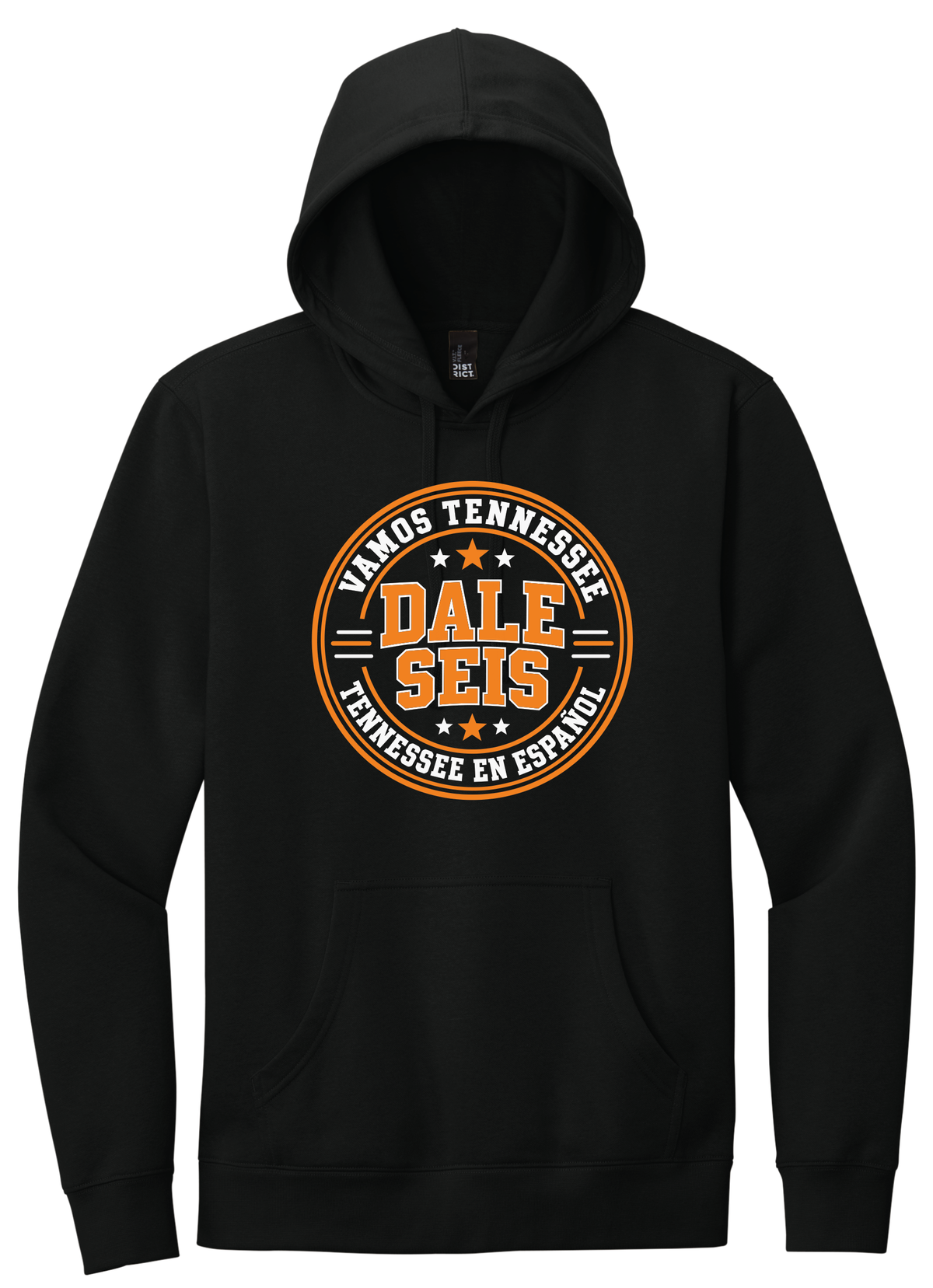 Dale Seis Circle hoodie Black