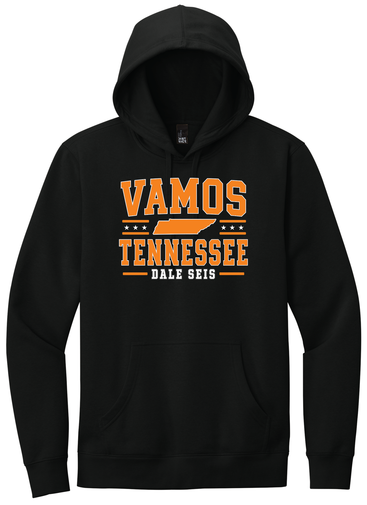 Dale Seis Vamos Tennessee hoodie Black