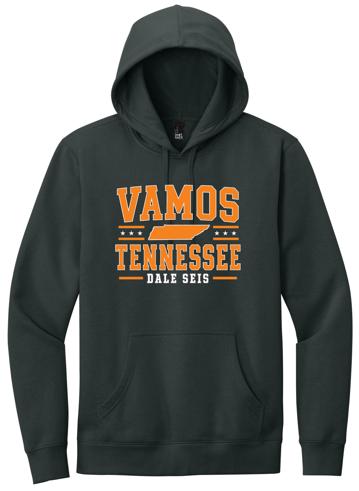 Dale Seis Vamos Tennessee hoodie Charcoal