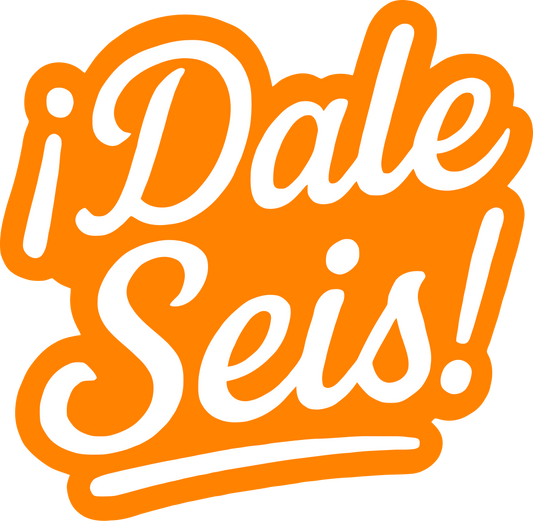 Dale Seis logo sticker