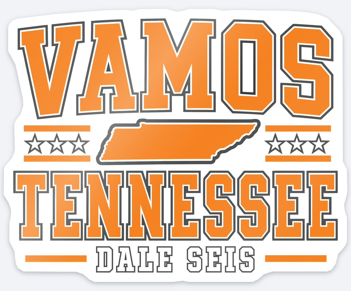 Vamos Tennessee Dale Seis sticker